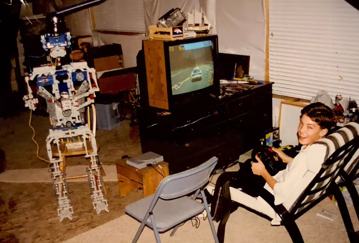 A robot and me